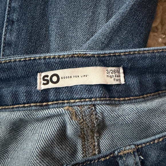 Chic denim SO Denim vintage y2k denim women’s cute fitted Flare Jeans jeans. Per - Picture 7 of 8